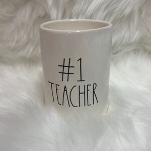 ‎NWT Rae Dunn # teacher candle